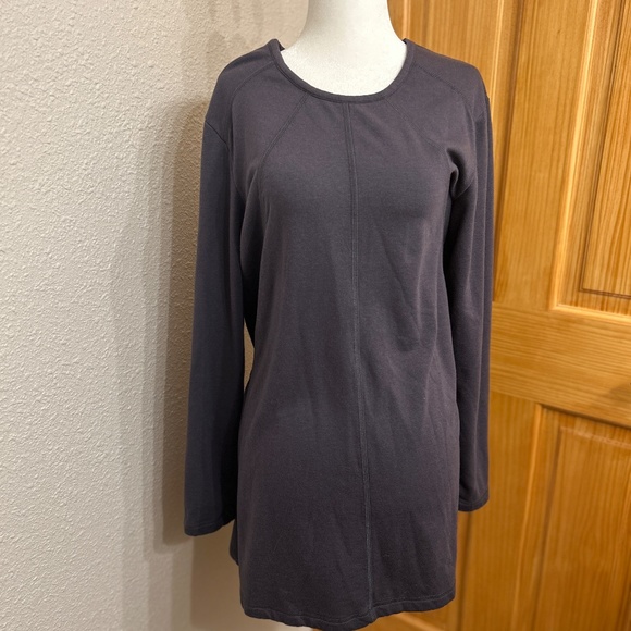 Bundle of 2 Fit and Flare Fleece Long Sleeve Tunics -Cozy! - Picture 3 of 10